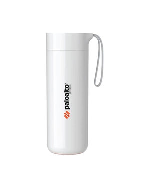 Artiart Butterfly Thermal Suction Bottle- White- 400ml